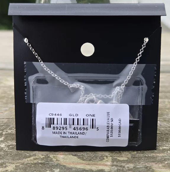 NWT Coach Signature Silver and Pink Necklace - Picture 5 of 5